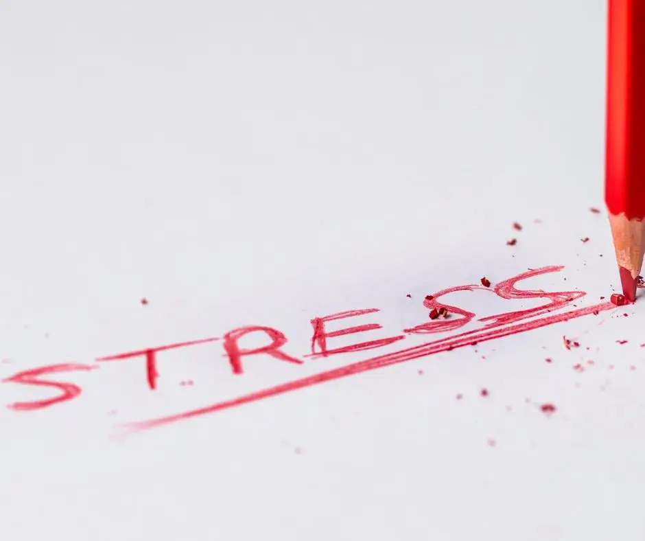 image showing stress
