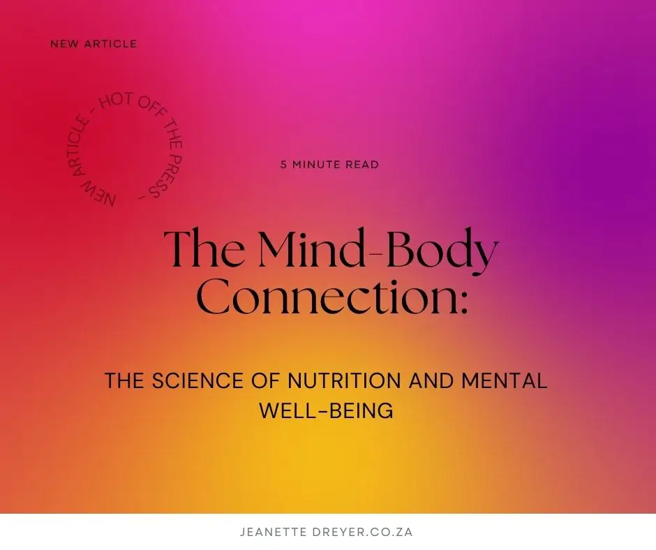 The Science of Nutrition and Mental Well-being