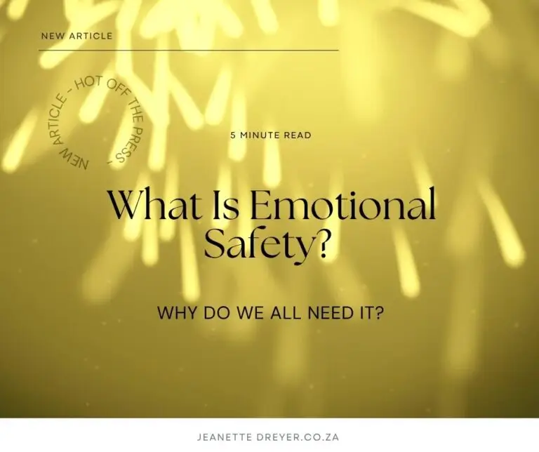 What Is Emotional Safety and Why Do We All Need It?